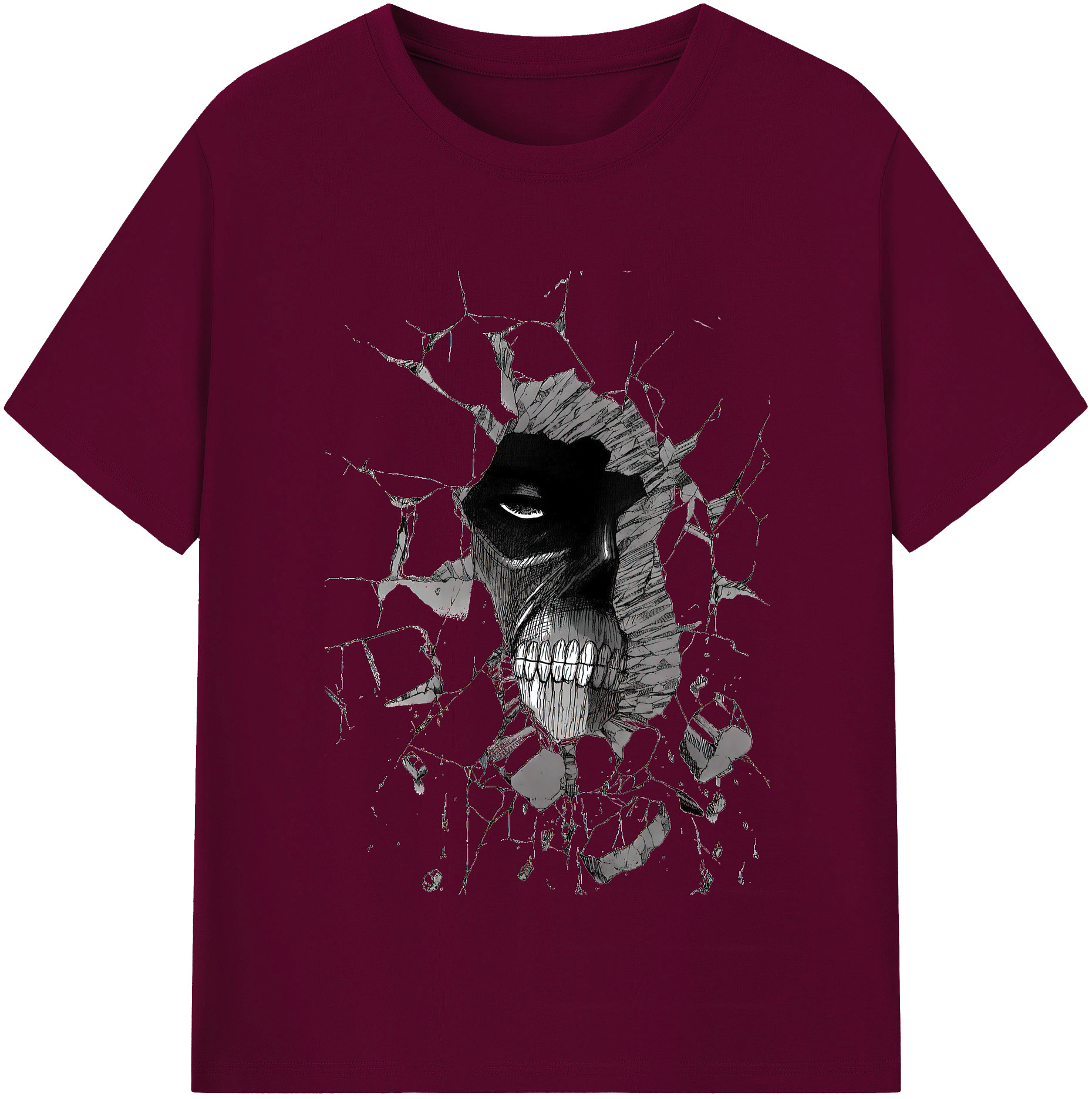 （画像用） 進撃の巨人 Attack on Titan レディースカジュアルプリントTシャツ（綿100％）